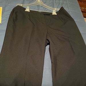 Black Kasper Dress lined slacks size 14W - worn a couple of times. EUC